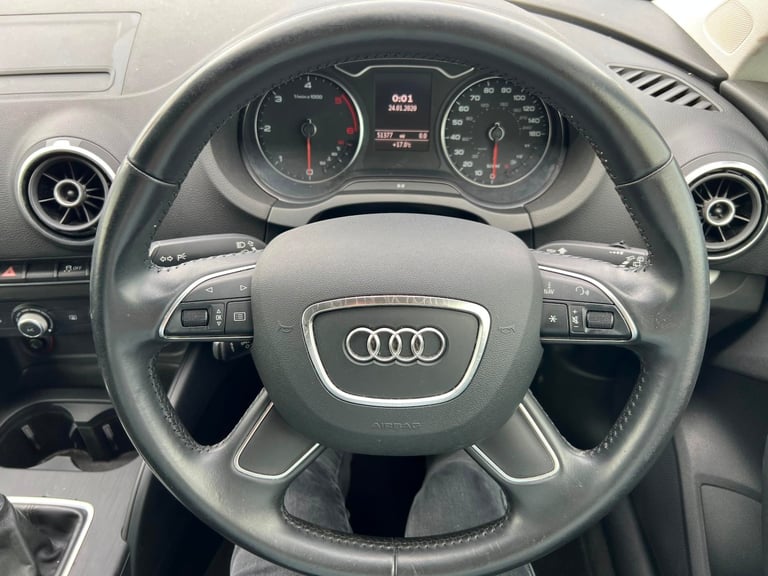 2015 AUDI A3 SE TECHNIK GREY ULEZ SALVAGE DAMAGED REPAIR CAT S LOGBBOK