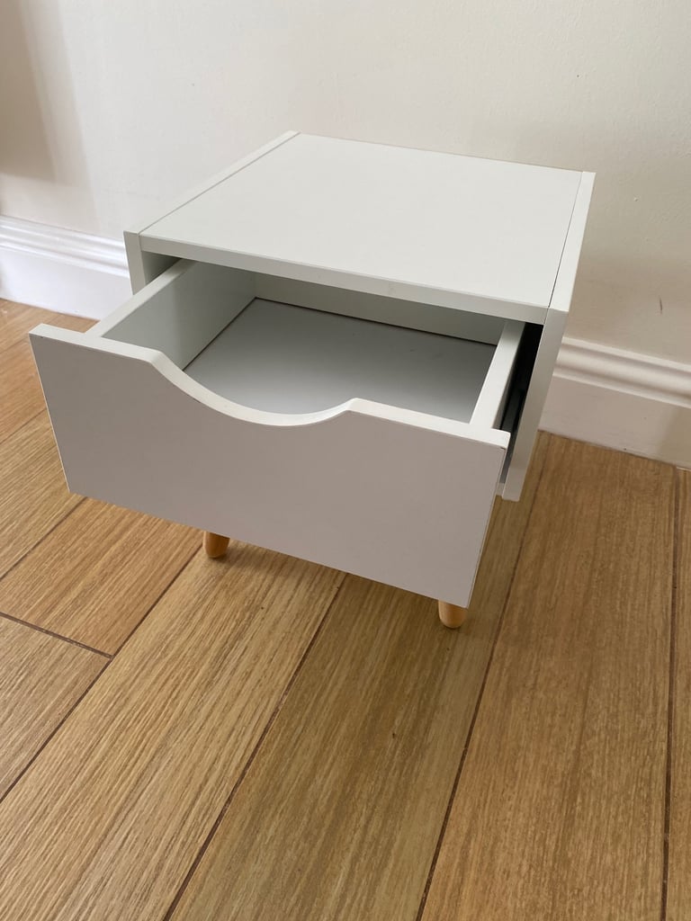 bedside table with drawer