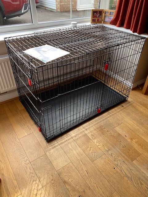 image for Kong Xtra Large Ultra-Strong Two Door Crate 48"