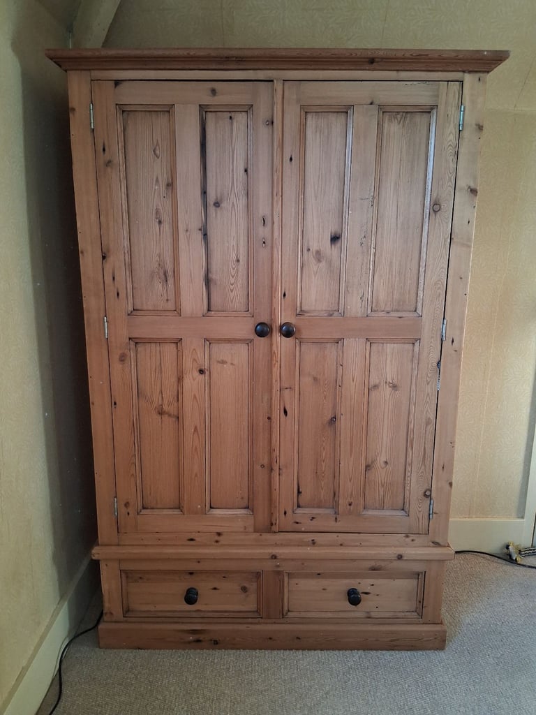 image for Reclaimed Pine wardrobes and mirror