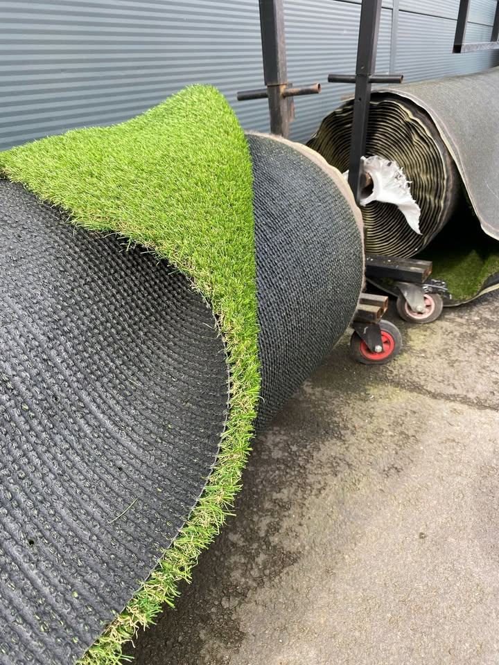 image for Artificial Grass Rolls for Large Areas | 40mm Budget Grass