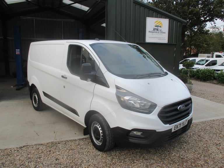 2021 Ford Transit Custom 2.0 EcoBlue 105ps Low Roof Leader Van AIR CON NO VAT NEW WET BELT PANEL ...