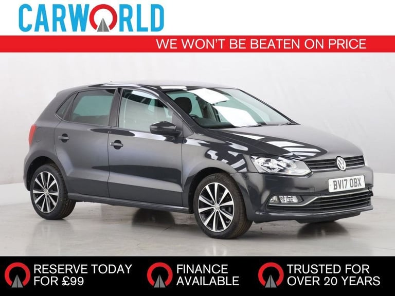 image for 2017 Volkswagen Polo 1.2 TSI BlueMotion Tech Match Hatchback 5dr Petrol Manual Euro 6 (s/s) (90  ...