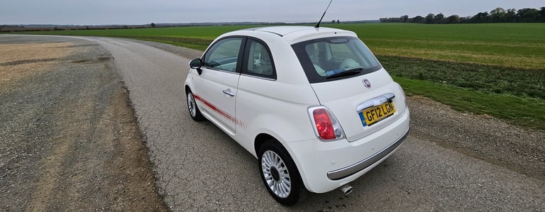 2012 Fiat 500 1.2 Lounge 3dr [Start Stop] HATCHBACK Petrol Manual