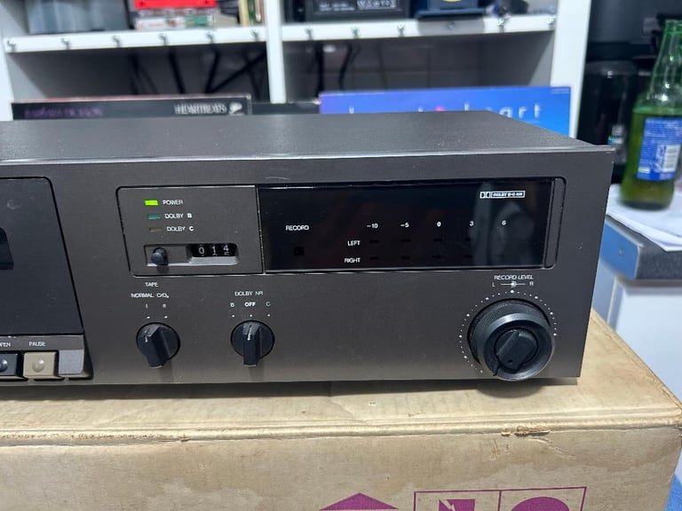 NAD 6220 stereo tape cassette deck player recorder with box