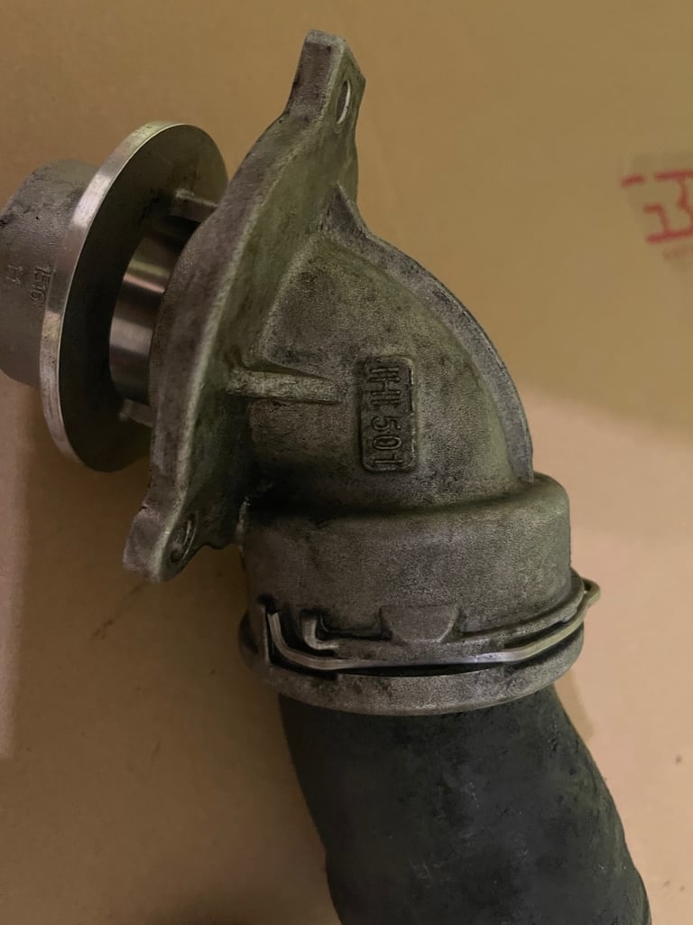 Genuine audi turbo muffler from a 2009 a3 8p 2.0tfsi with a K03 turbo