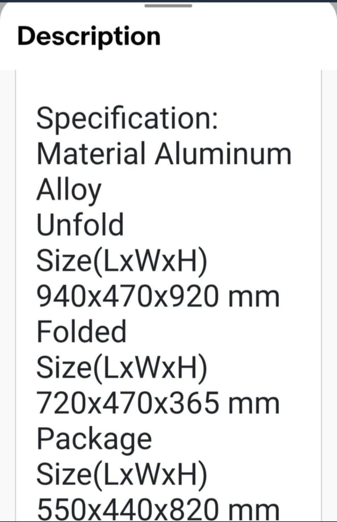 UltraLite EasyLiving. Reduces/Expands in size. 18St. 10mls R. Airline Friendly 