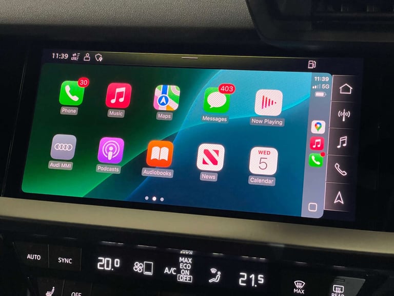 2020 Audi A3 35 TFSI S Line 4dr S Tronic SALOON PETROL Automatic