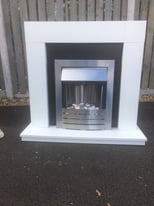 Fireplace with 2kw electric fire