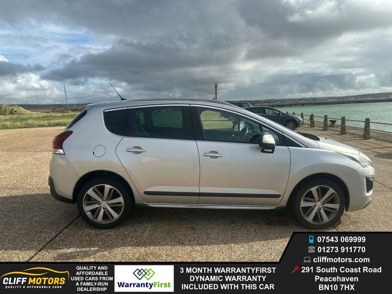 2015 Peugeot 3008 Allure - Auto - New Years MOT - £35 Tax - Finance Available - 3 Month Warranty