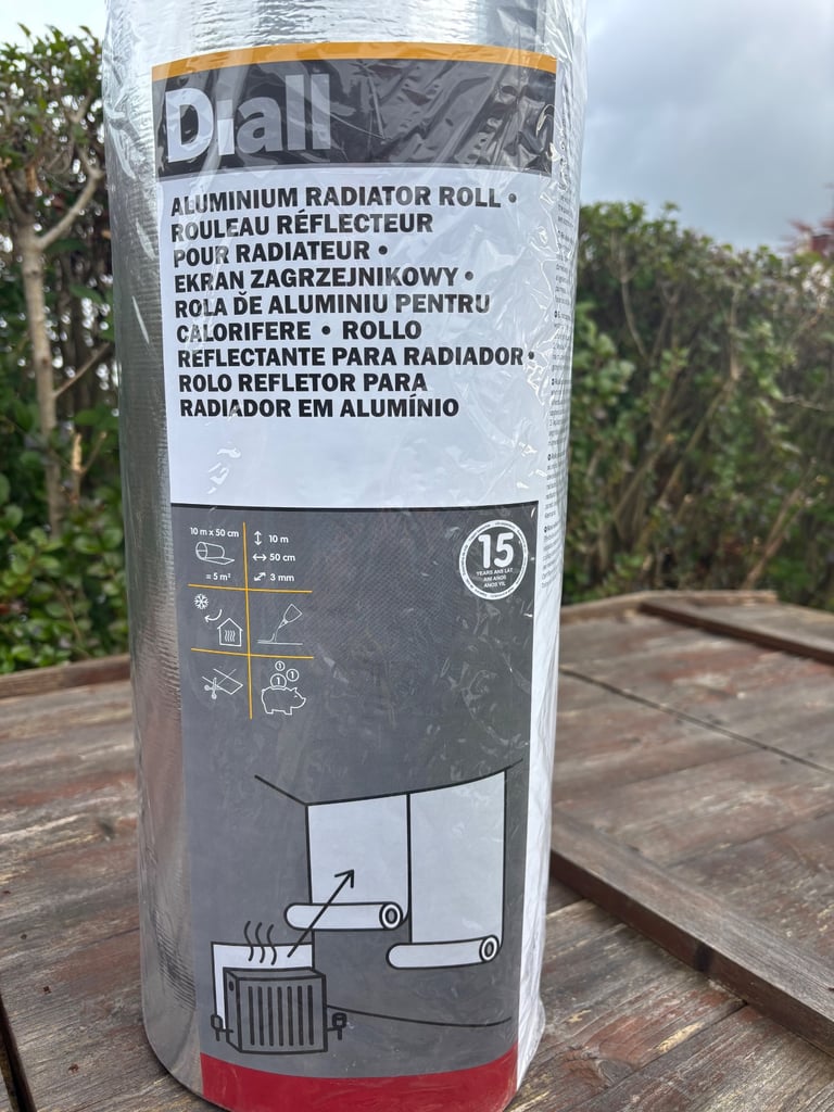 image for Radiator reflector roll - Diall 