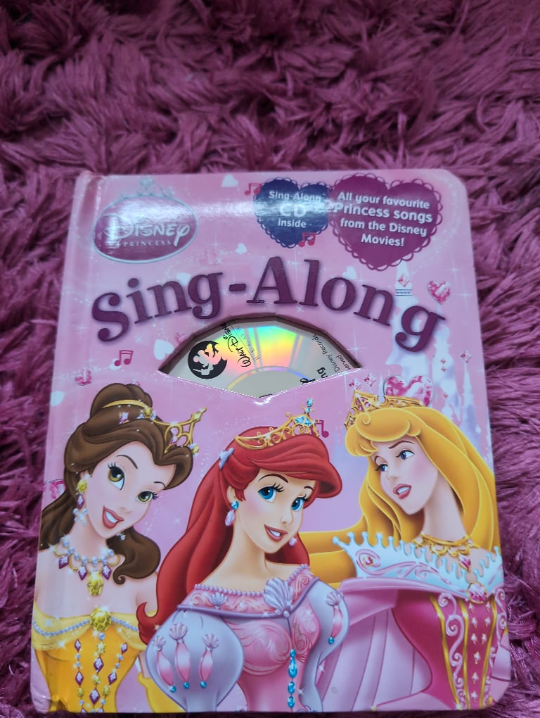 Sing alone Disney princess book 