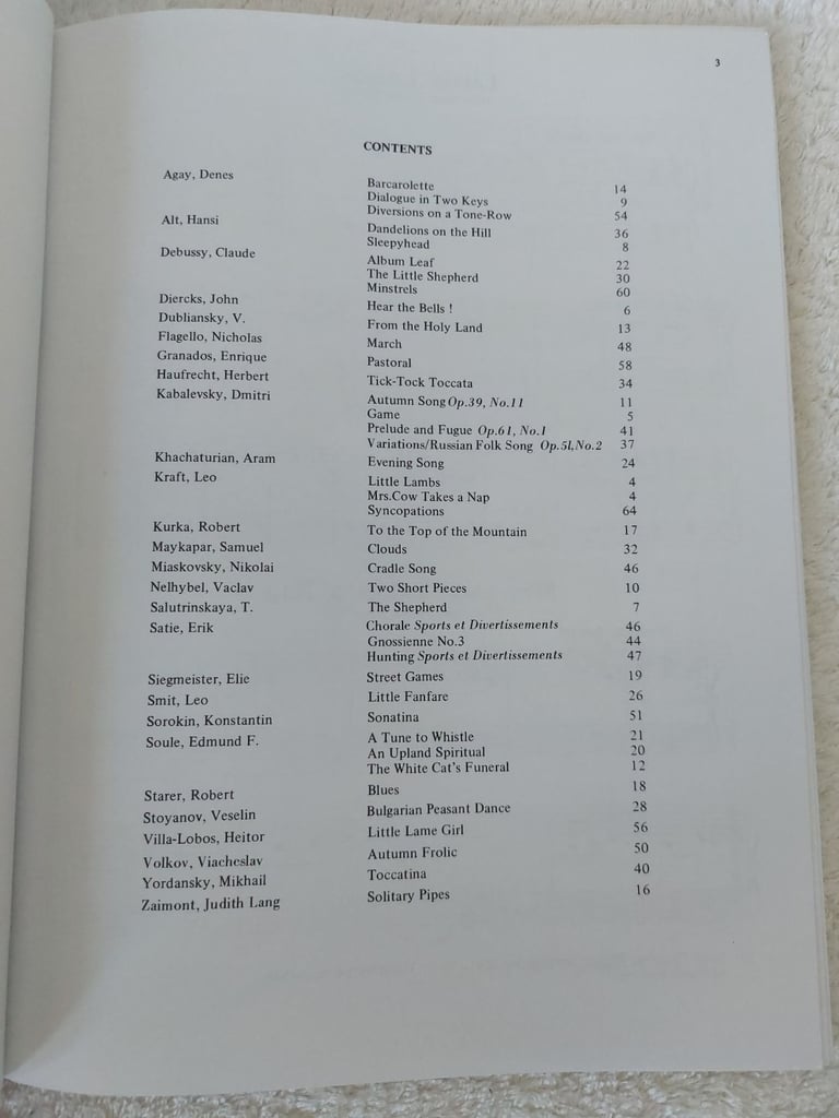 The Joy of Modern Piano Music