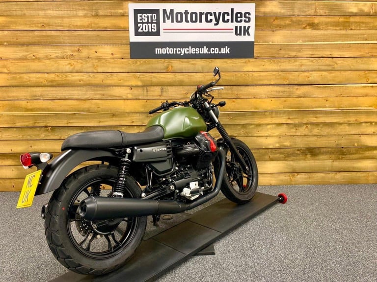 2018 MOTO GUZZI V7 STONE, ONLY 2494 MILES, FSH, COOL ITALIAN RETRO