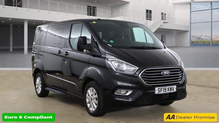 2019 Ford Tourneo Custom 2.0 TDCi EcoBlue 130ps L/R 9 Seater Titanium Auto MPV DIESEL Automatic