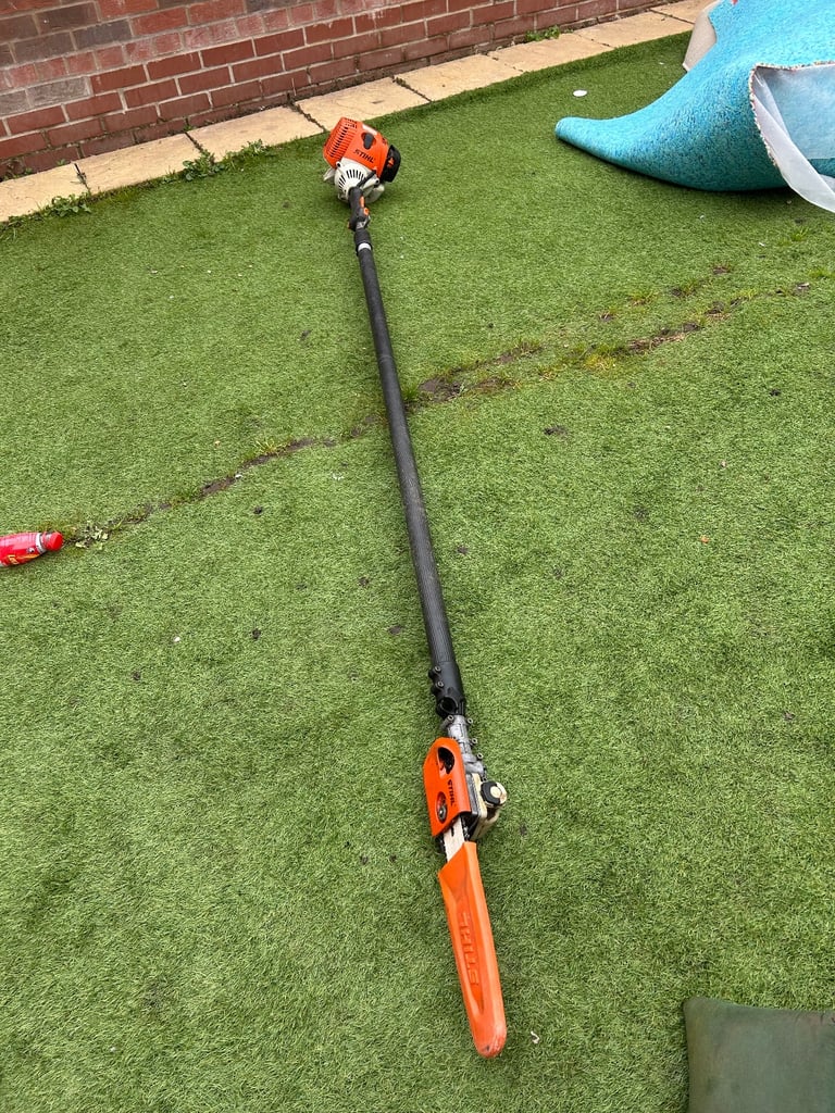 image for Stihl ht102 telescopic pole saw chainsaw 