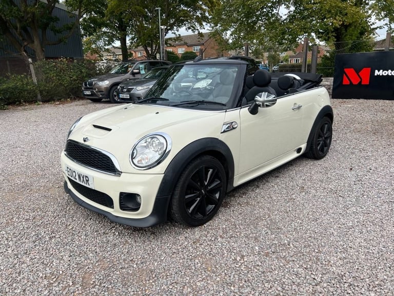 2012 12 MINI CONVERTIBLE 1.6 COOPER S CONVERTIBLE 2DR PETROL MANUAL EURO 5 (S/S)