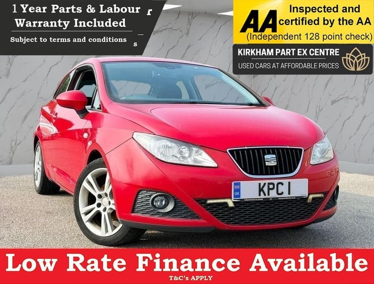 image for 2011 SEAT Ibiza 1.4 SE COPA 3d 85 BHP 12 MONTH MOT ON SALE Hatchback Petrol Manual