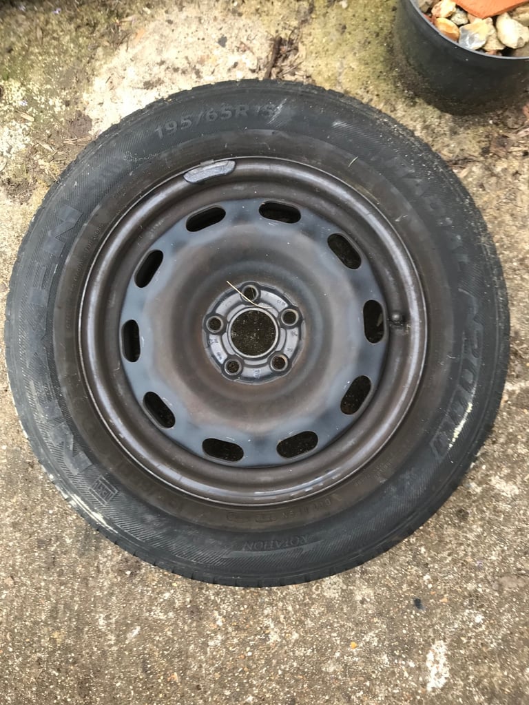 image for VW Golf Steel Wheel and Tyre