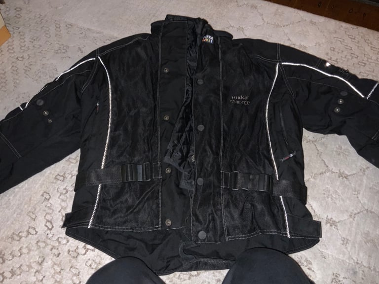 Motorcycle jacket Rukka Gore-tex size 52 , 44-46 inch chest.
