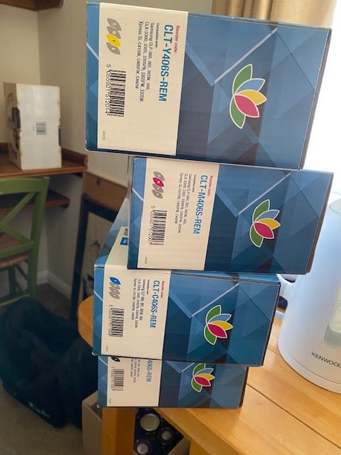 image for HP Printer ink bought not openned 