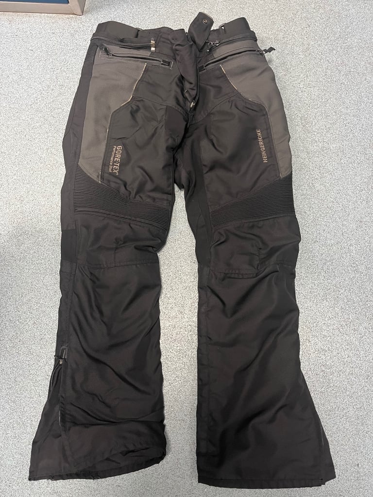 Hein Gericke performance shell gortex jacket and trousers 