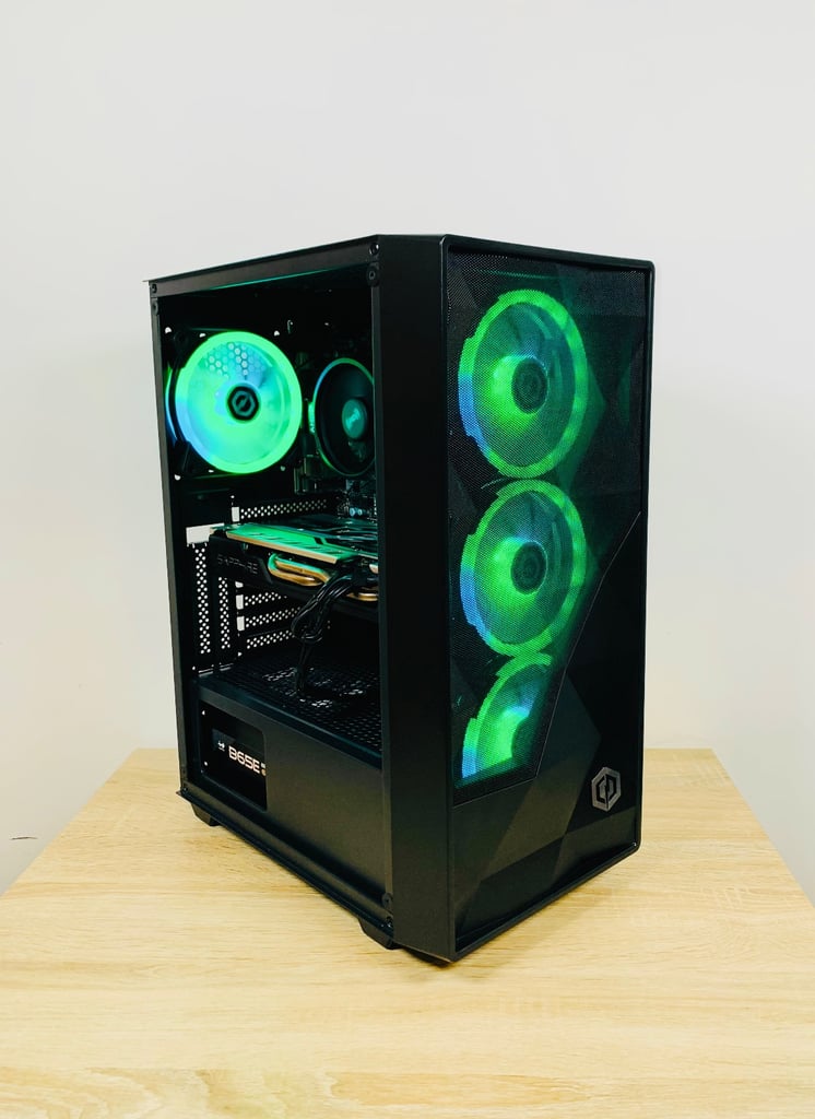 Ryzen 5 256GB SSD + 1000GB 16GB Ram UltraFast Gaming Pc Desktop Computer Radeon RX 8GB GFX