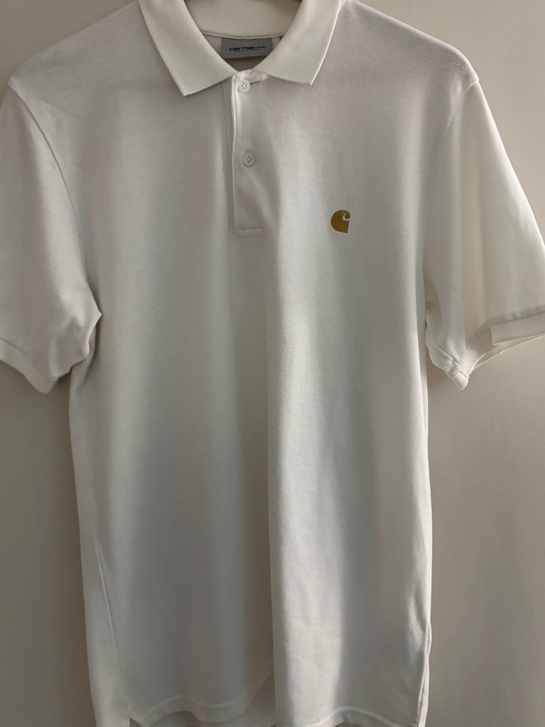 image for 2x Carhartt Men's Polos. Medium. Excellent Condition. Cost £55 each, £15 each or 2x for £20.