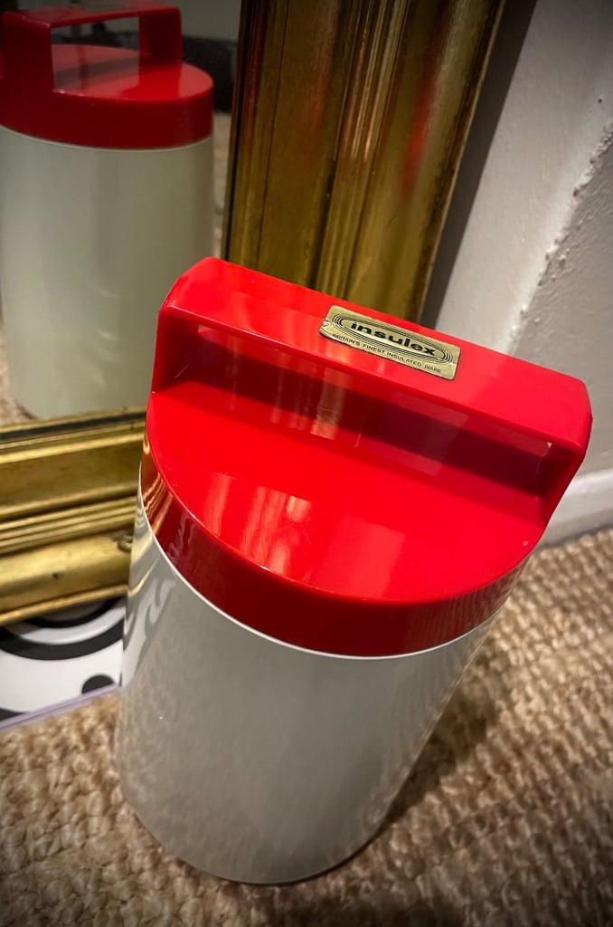 Vintage 60s thermos flask