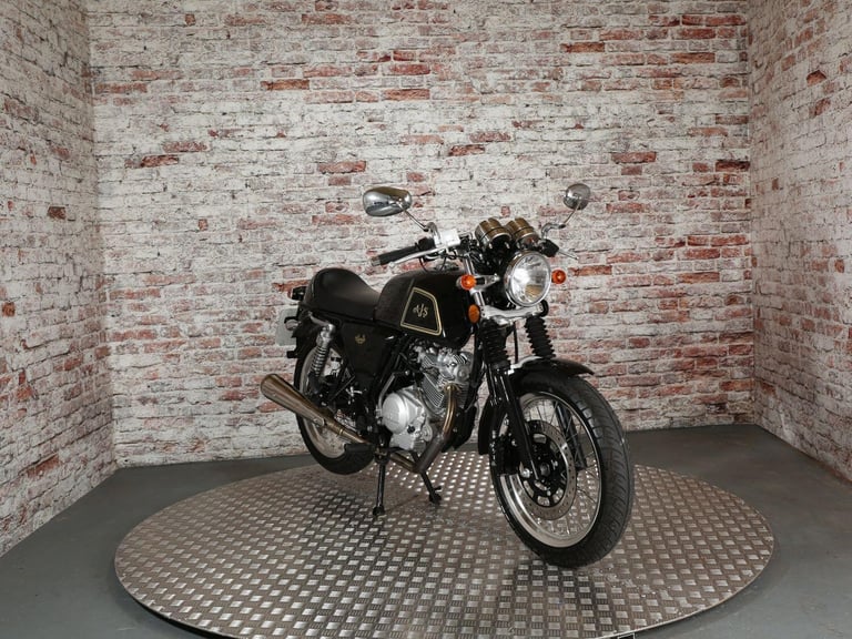 AJS CADWELL 125 - 2023 Petrol Manual in Black