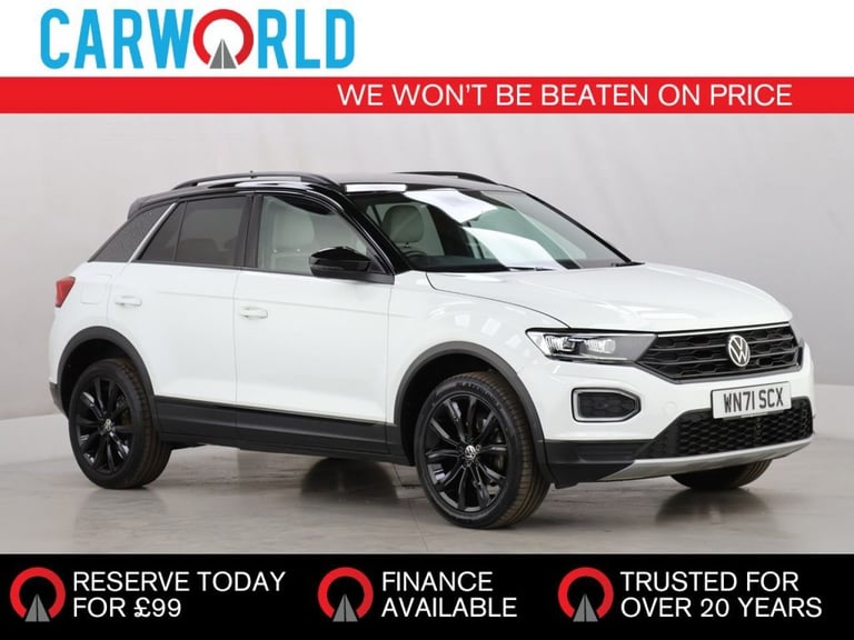 image for 2021 Volkswagen T-Roc 1.5 TSI EVO Black Edition 5dr DSG HATCHBACK PETROL Automatic