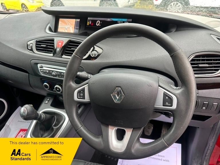 2012 Renault Scenic DYNAMIQUE TOMTOM DCI MPV Diesel Manual