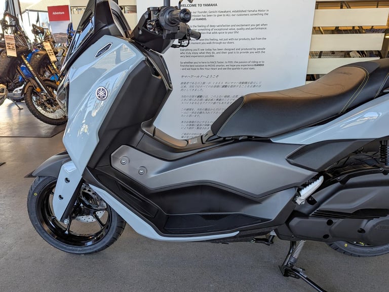 New (2025 MY) Yamaha NMAX Tech Max 125. Ceramic Grey. £3,900 (NO ADMIN FEES!)