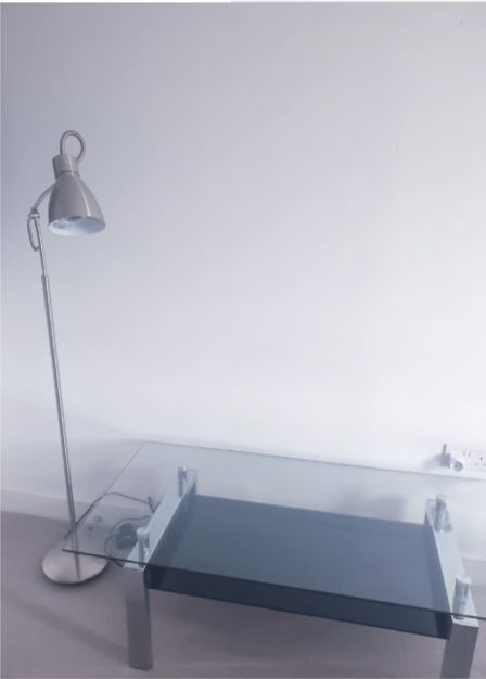 Glass Coffee Table RRP £375 with FREE TV Stand & floor standing lamp in SE1