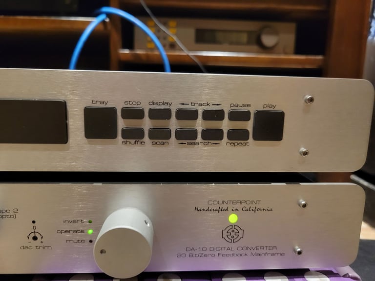 Counterpoint cd transport and matching dac