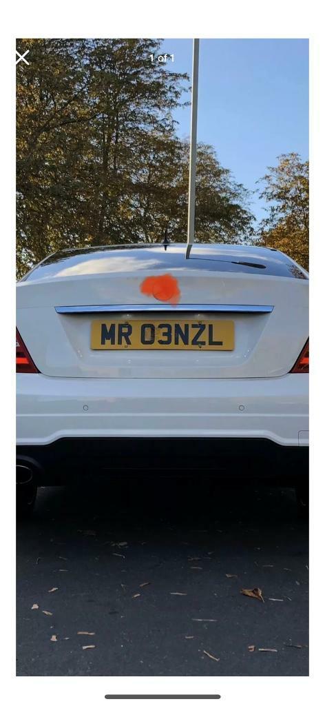 Private plate MR 03NZL 