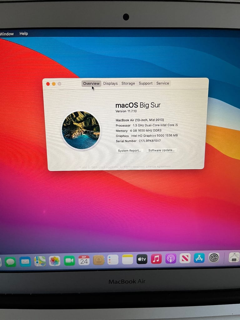 Apple MacBook Air. 