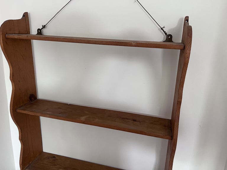 Wooden spice rack / shelving unit 