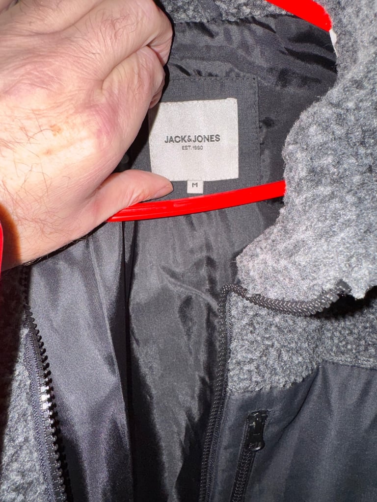 Jack and Jones Black Fleece High neck Fluffy size M