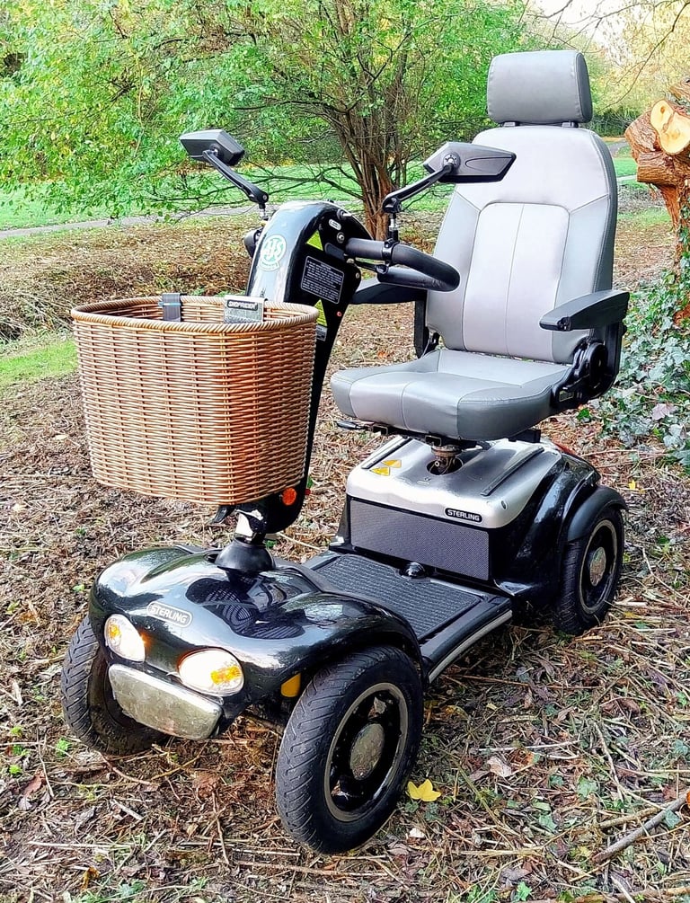 image for Mobility Scooter; Sterling Diamond 8 mph Pavement & Road Scooter 