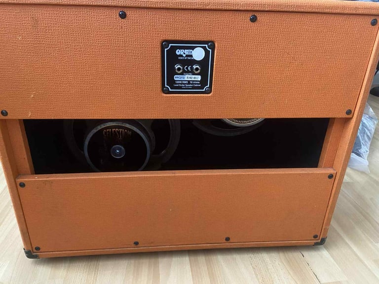 Orange open cab 2x12 