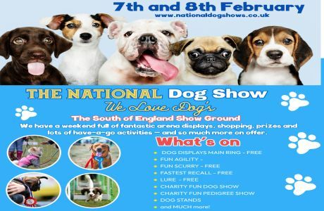 THE INDOOR NATIONAL DOG SHOW WE LOVE DOGS