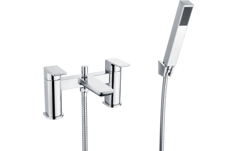 New Chrome Berio Bath Shower Mixer Tap RRP £220 Our Price £145