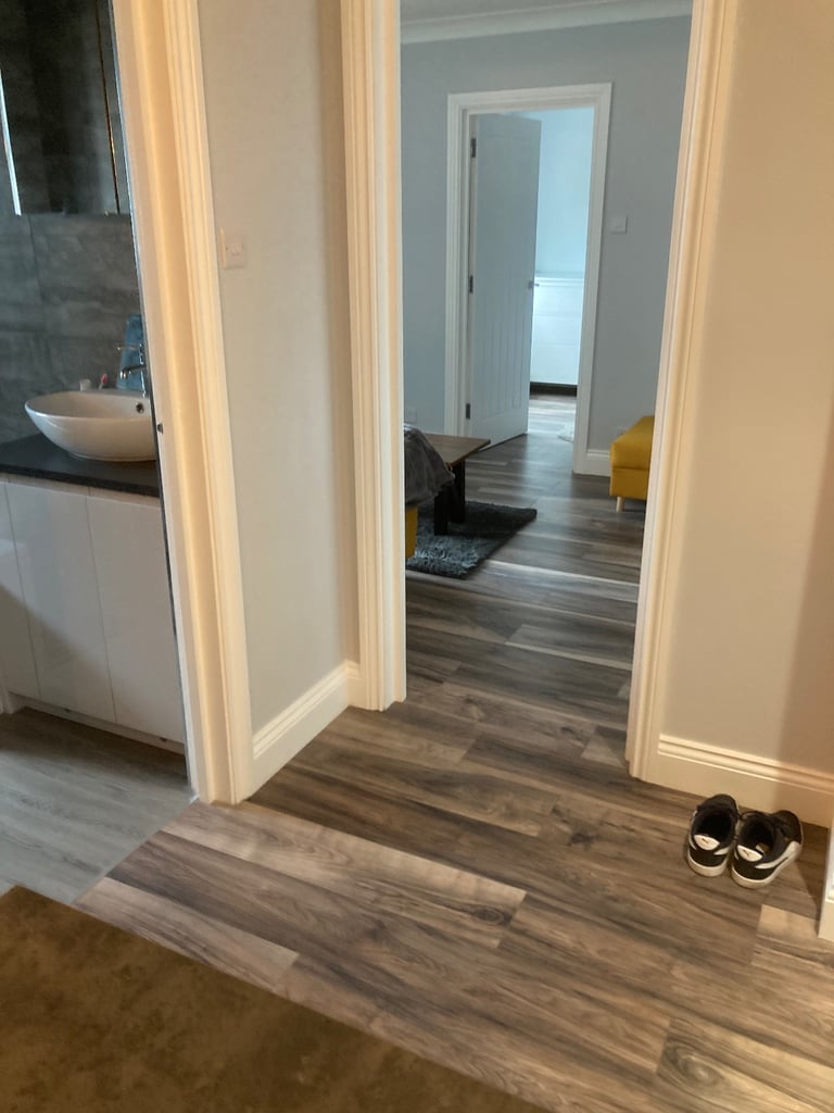 One bed totally refurbished flat