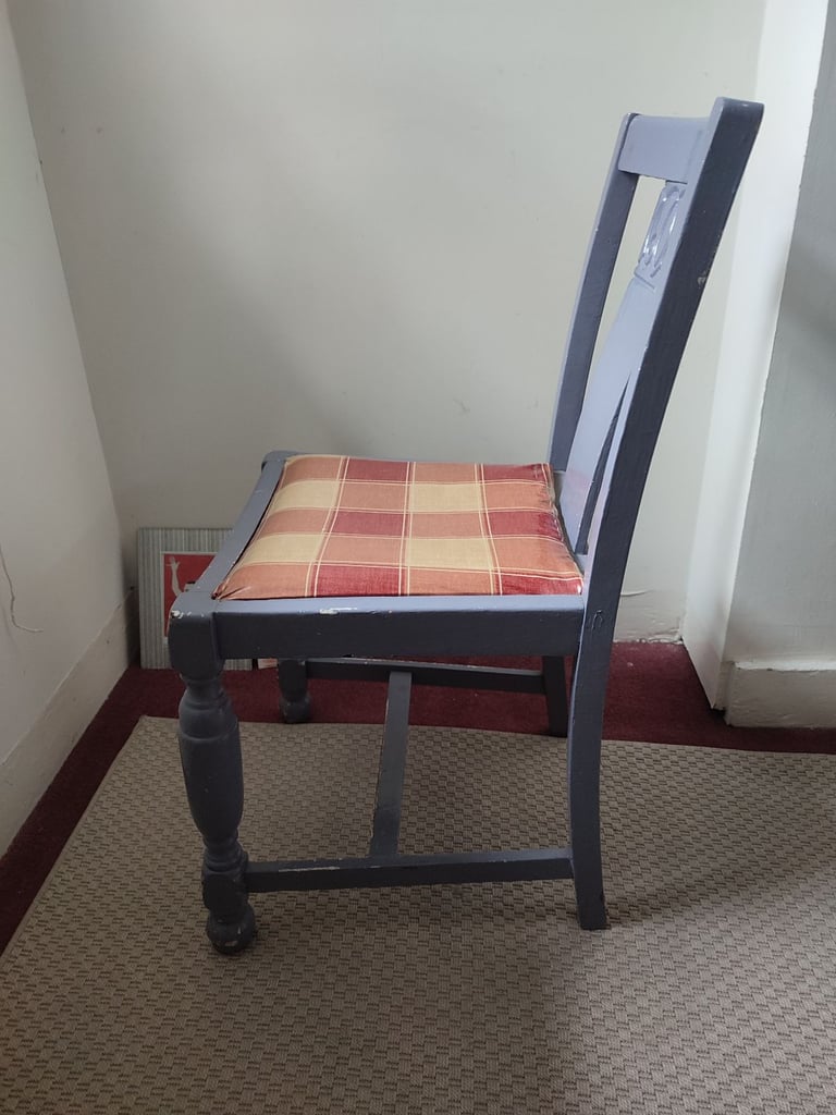 Two wooden chairs