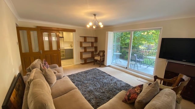 A two bedroom furnished first floor flat with balcony Mosslea Park, Elmsley Road, Mossley Hill L18