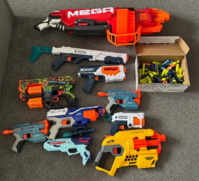image for Nurf gun & x shot bundle 