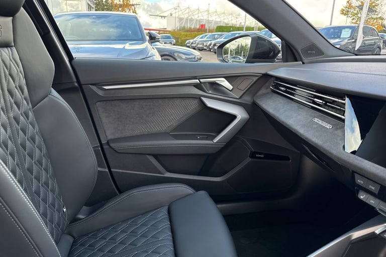 2025 Audi S3 2.0 TFSI Black Edition Sportback S Tronic quattro Euro 6 (s/s) 5dr Hatchback Automatic