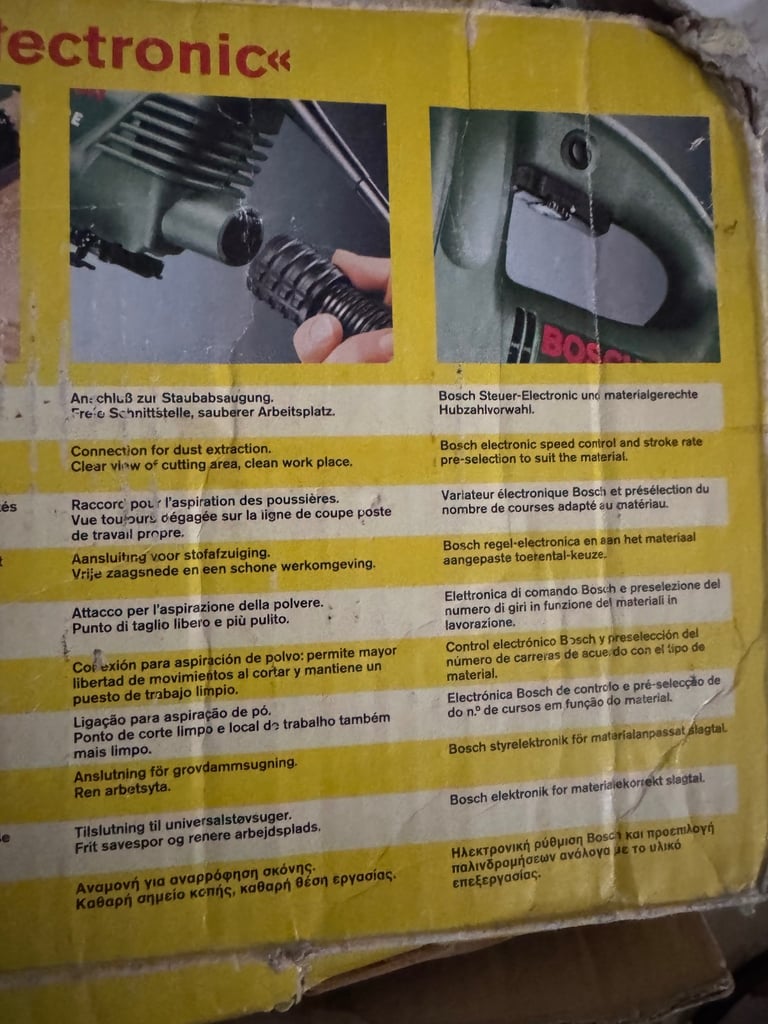 Bosch jigsaw PST 650 230v 450w