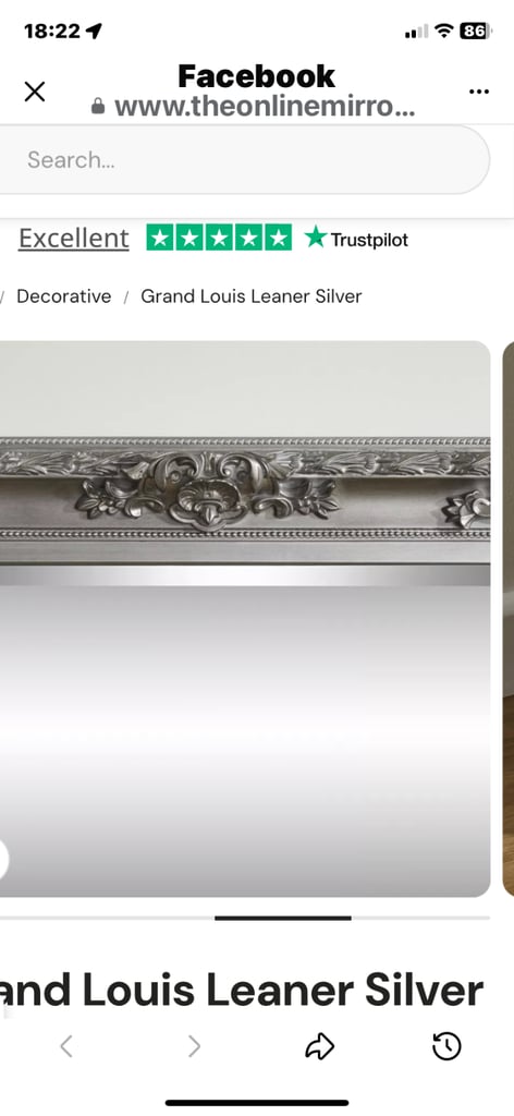 Williams Wood antique xl mirror